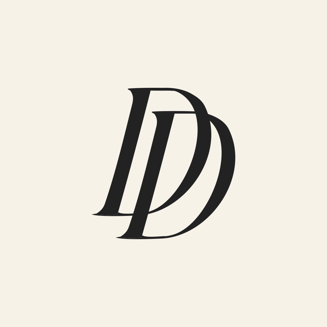 Instagram profile image, cream